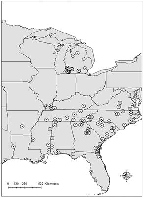 Functional Relationships Between Branch and Stem Wood Density for Temperate Tree Species in North America